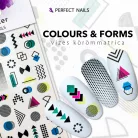 Körömmatrica - Colours & Forms - Perfect Nails