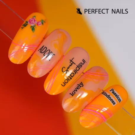 Körömmatrica - Lovely Words - Perfect Nails