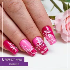 Körömnyomda Lemez - Love - Perfect Nails