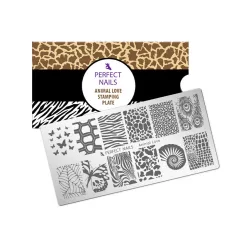 Körömnyomda Lemez - Animal Love - Perfect Nails