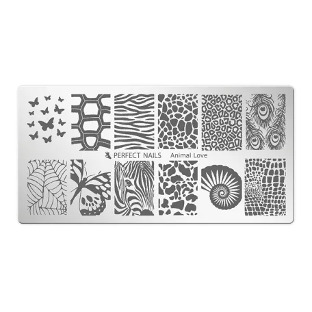 Körömnyomda Lemez - Animal Love - Perfect Nails