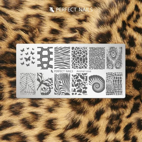 Körömnyomda Lemez - Animal Love - Perfect Nails