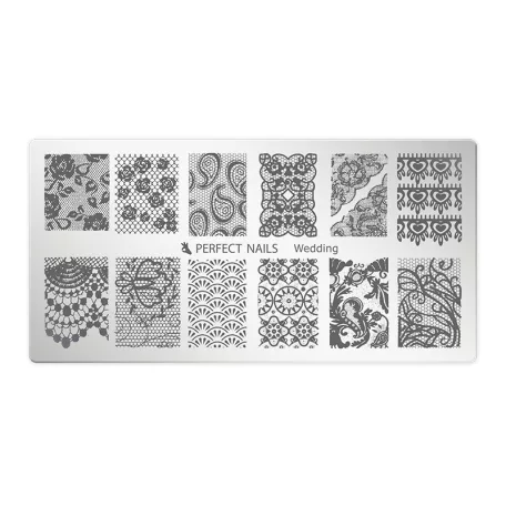 Körömnyomda Lemez - Wedding - Perfect Nails