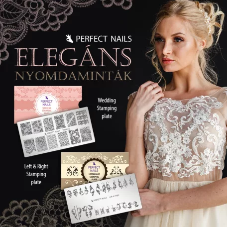 Körömnyomda Lemez - Wedding - Perfect Nails