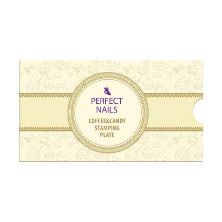 Körömnyomda Lemez - Coffee & Candy - Perfect Nails