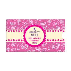 Körömnyomda Lemez - Cute & Girly - Perfect Nails