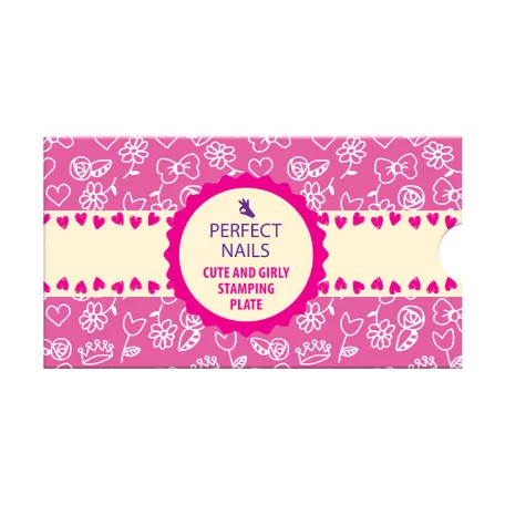 Körömnyomda Lemez - Cute & Girly - Perfect Nails