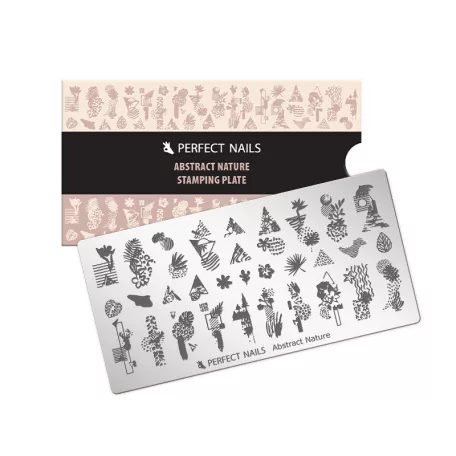 Körömnyomda Lemez - Abstract Nature - Perfect Nails