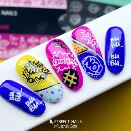 Körömnyomda Lemez - Cool - Perfect Nails