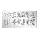 Körömnyomda Lemez - Fruit Art - Perfect Nails