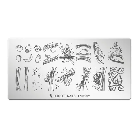 Körömnyomda Lemez - Fruit Art - Perfect Nails