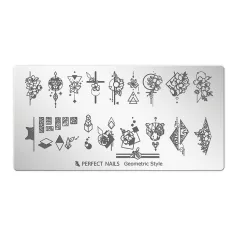 Körömnyomda Lemez - Geometric Style - Perfect Nails