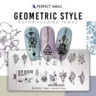 Körömnyomda Lemez - Geometric Style - Perfect Nails