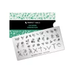 Körömnyomda Lemez - Leaf Design - Perfect Nails