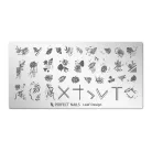Körömnyomda Lemez - Leaf Design - Perfect Nails