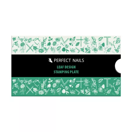 Körömnyomda Lemez - Leaf Design - Perfect Nails