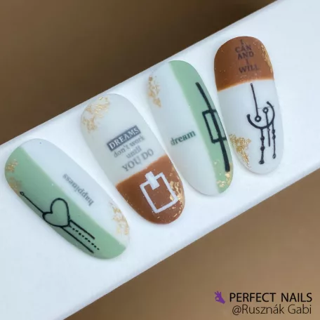 Körömnyomda Lemez - Line & Shape - Perfect Nails