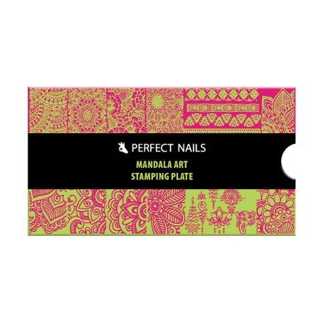 Körömnyomda Lemez - Mandala Art - Perfect Nails