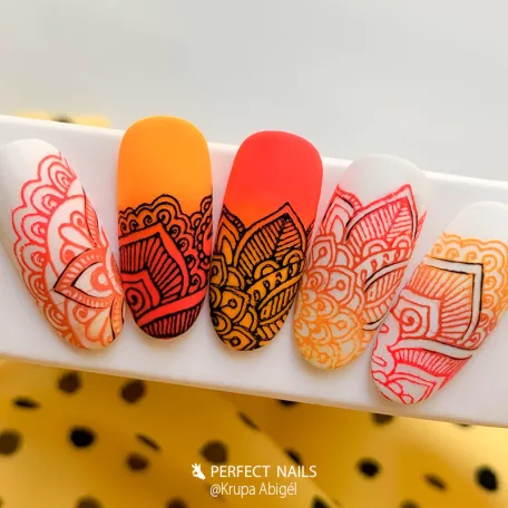 Körömnyomda Lemez - Mandala Art - Perfect Nails