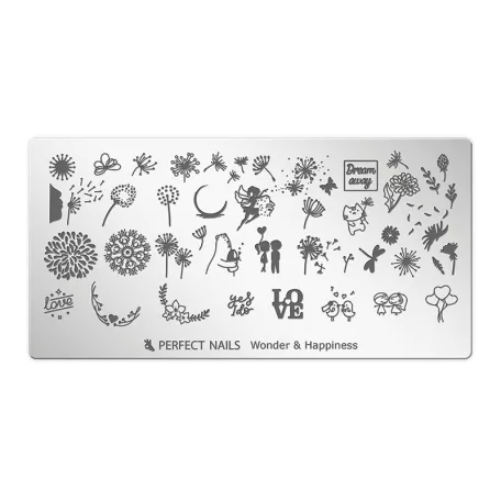 Körömnyomda Lemez - Wonder & Happiness - Perfect Nails