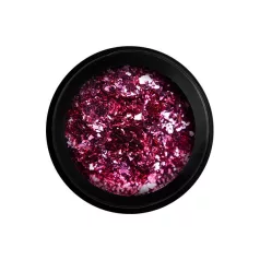   Metal Chrome Flakes - Körömdíszítő pehely - rózsaszín (Sugar Baby) - Perfect Nails