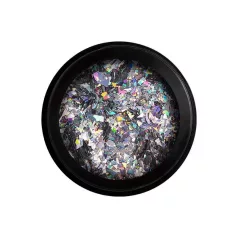   Wonder Flakes - Körömdíszítő pehely - Ezüst - Perfect Nails