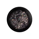 Wonder Flakes - Körömdíszítő pehely - Fekete - Perfect Nails