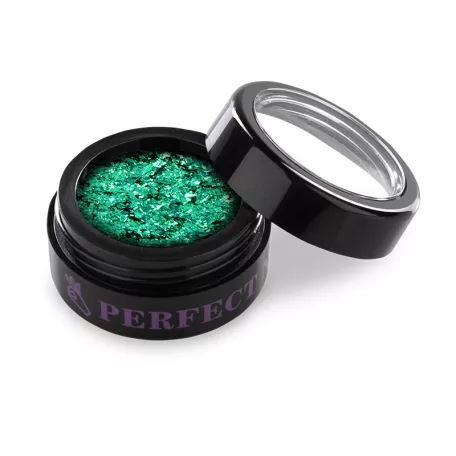 Metal Chrome Flakes - Körömdíszítő Pehely - Zöld - Perfect Nails