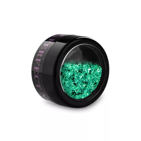 Metal Chrome Flakes - Körömdíszítő Pehely - Zöld - Perfect Nails