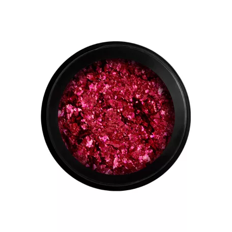 Metal Chrome Flakes - Körömdíszítő Pehely - Piros - Perfect Nails