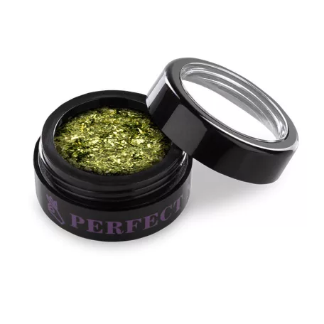 Metal Chrome Flakes - Körömdíszítő Pehely - Arany - Perfect Nails