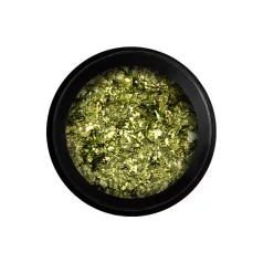   Metal Chrome Flakes - Körömdíszítő Pehely - Arany - Perfect Nails