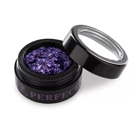 Metal Chrome Flakes - Körömdíszítő Pehely - Lila - Perfect Nails