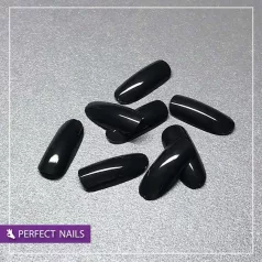 Díszítő TIP - Fekete 50db - Perfect Nails