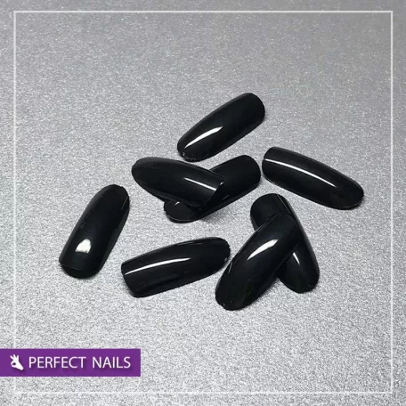 Díszítő TIP - Fekete 50db - Perfect Nails