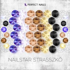 Nailstar strasszkő SS5 - Black 100db - Perfect Nails