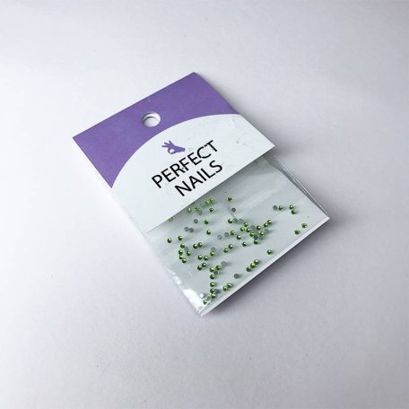 Nailstar strasszkő SS5 - Light Green 100db - Perfect Nails