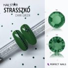 Nailstar strasszkő SS3 - Dark Green 20db - Perfect Nails