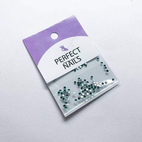 Nailstar strasszkő SS5 - Dark Green 100db - Perfect Nails