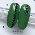 Nailstar strasszkő SS5 - Dark Green 20db - Perfect Nails