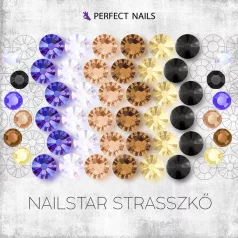 Nailstar strasszkő SS3 - Light Yellow 20db - Perfect Nails