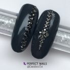 Nailstar strasszkő SS3 - Mineral Grey 100db - Perfect Nails