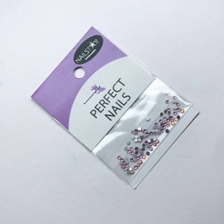 Rhinestone NailStar SS3 - Light Pink AB 20db - Perfect Nails