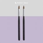 Porcelán Polygel Műkörömépítő Ecset - Wood Acryl - Professional #10 - Perfect Nails