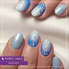 Chrome Powder - Körömdíszítő Krómpor - Fehér - Perfect Nails