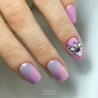 Chrome Powder - Körömdíszítő Unikornis Krómpor - Lila - Perfect Nails