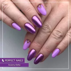   Chrome Powder - Körömdíszítő Krómpor - Lila - Perfect Nails