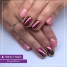 Chrome Powder - Körömdíszítő Szkarabeusz Krómpor - Rózsaszín - Perfect Nails