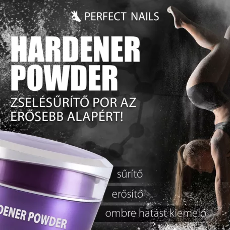 Hardener Powder Körömerősítő és Ombre Por 15ml - Perfect Nails