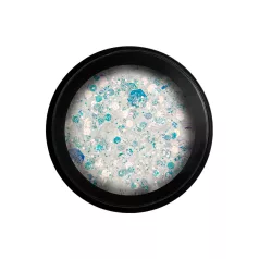   Körömdíszítő Glitter - Multisize - Create #3 - Perfect Nails